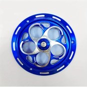 Resim Cloudstore Motosiklet Motor Fan Koruyucu - Cnc Alüminyum Radyatör Kapak - Sprint Primavera 150 Mavi 