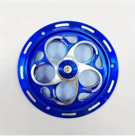 Resim Cloudstore Motosiklet Motor Fan Koruyucu - Cnc Alüminyum Radyatör Kapak - Sprint Primavera 150 Mavi 