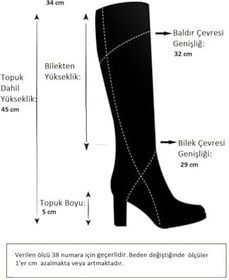 Resim fox SHOES Bağcıklı Günlük Kadın Çizme L610130909 