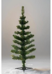 Resim 90 Cm Ağaç Yılbaşı Ağacı Ayaklı 76 Dal 90 CM 