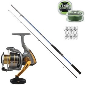 Resim Daiwa Samurai 270cm 14-42gr - Okuma Monkey 4000 Spin Olta Seti 