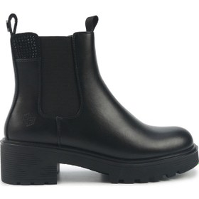 Resim Lumberjack Remıel 5pr Siyah Kadın Chelsea Bot Siyah 