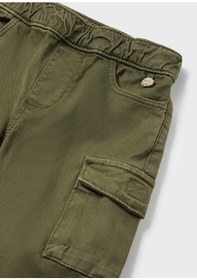 Resim 0-36 Ay Mayoral Erkek Bebek Kargo Cepli Jogger Pantolon Yeşil Yeşil 