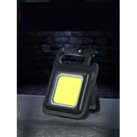 Resim Buğz Mini 30 Ledli Mıknatıslı Anahtarlık Flash Kamp Lambası Askılı Kapak Açacaklı Şarjlı Fener 