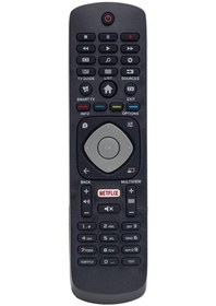 Resim Philips Uyumlu Led Lcd Tv Netflix Ve Smart Tv Tuşlu Philips Uyumlu Kumanda Rm-l239b 1219 