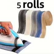 Resim 5 Rulo/Set Sıcak Tarz Kendinden Yapışkanlı Ütüyle Uygulanabilen Pantolon Etek Bantı - Takım Elbiseler, Kot ve Pantolonlar için - Kolay DIY Dikiş Aksesuarları 