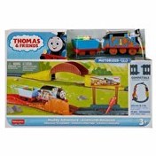 Resim Thomas Ve Arkadaşları Motorlu Tren Seti Muddy Adventure HHV98 
