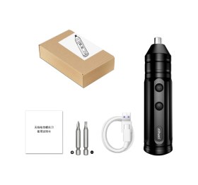 Resim Xindoker X1 3.7-4.2v Şarjlı Elektrikli Tornavida, 3n.m Tork, 220r/dak Hız, Dayanıklı Versiyon, 2 Adet Uç Ve Kablolu Set 