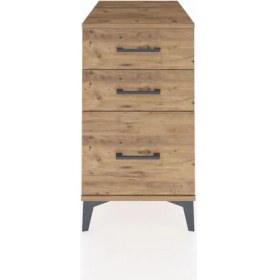 Resim Kronos Komodin 3 Çekmeceli 44X59X80 Çam-Çam 
