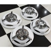 Resim Citroen Jumper 16'' İnç Beyaz Jant Kapağı 4 Adet 3 Kollu Fırfır 