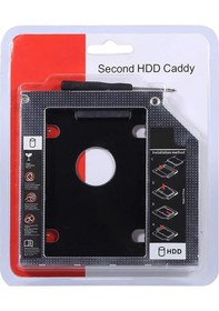 Resim 9.5mm Caddy Sata 9.5 mm SSD Harddisk Kutusu Kızak Laptop Ssd 