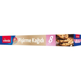 Resim Vileda 8 Metre Çift Taraflı Yapışmaz Pişirme Kağıdı 