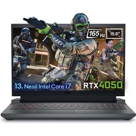 Resim Dell Gaming G15 5530 G155530010U i7-13650HX 16 GB 512 GB SSD RTX4050 165 Hz 15.6" Ubuntu Dizüstü Bilgisayar 