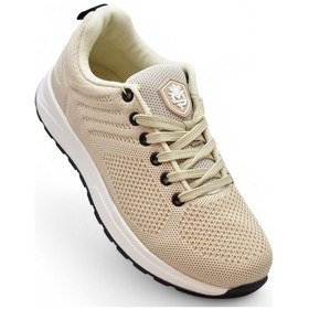 Resim Mp 2303 Rahat Ortopedik Taban Günlük Unisex Spor Ayakkabı Ortopedik Taban Bej 