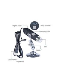 Resim Brons 1000x Usb Hd Cmos 8 Led Dijital Mikroskop 