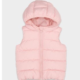 Resim DeFacto Kız Bebek Su İtici Kapüşonlu Fermuarlı Şişme Yelek A2475A525SPPN105 Pembe 