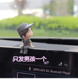 Resim Sevimli Karikatür Çiftler Araba Dekorasyon Aksesuarları Romantik Diğer 