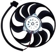 Resim Polo 4- 1999 2001 Klima Fanı Motorlu 2 Fişli (9 Kanat) 6Q0959455J 