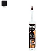 Resim AyrStore Selsil Ateş Mastiği Siyah 300 ml 1500 Dereceye Dayanıklı 