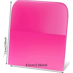 Resim Gateesat 1 Adet Pembe Çizilmeye Dayanıklı Araç Film Süngeri 3.94x2.95 İnç Oto Squeegee 