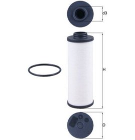 Resim Esse Oto A4 A5 A6 A7 Q5 08- Şanzıman Yağ Filtresi Mhlhx186d 0b5325330a 