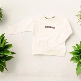 Resim Çikoby Erkek Bebek Urbn Rider Yazılı Sweatshirt-14875 Krem 