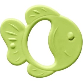 Resim Bambino Kauçuk Yumuşak Diş Kaşıyıcı Balık Figürlü - Yeşil 