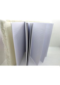 Resim Dolphin Beyaz Peluş Hatıra Defteri Maskotlu PN-623 