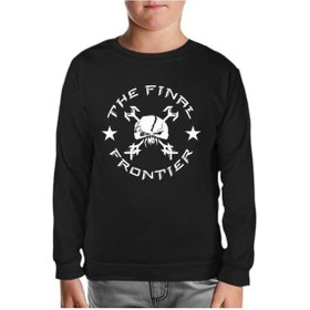 Resim Iron Maiden - The Final Frontier Siyah Çocuk Sweatshirt 