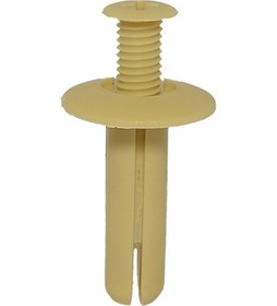 Resim Klips Davlumbaz Bej 8x25mm 10 Adet 