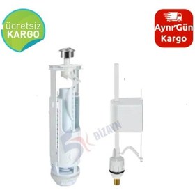 Resim Kale 3/6 Litre İç Takım. Doldurma ve Boşaltma Grubu Beyaz 