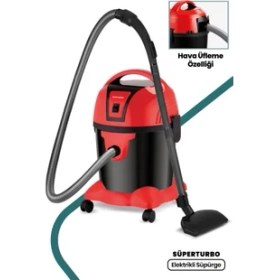 Resim Goldmaster Süperturbo 1200 Watt Islak Kuru 8.7 Litre Toz Torbalı Elektrikli Süpürge 