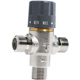 Resim Suntek Mutfak Banyo Duş Için Termostatik Karışım Vanası 2,5 Cm 