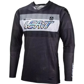 Resim Leatt 5.5 Ultraweld motosiklet cross enduro forması Grafit grafit beyaz 