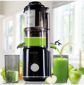 Resim Rowenger PUE-2109N Slow Juicer Yavaş Sıkım Katı Meyve Sıkacağı 