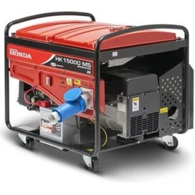 Resim Honda HK 15000 MS Benzinli Marşlı Monofaze Jeneratör 15 kVA 