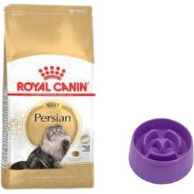 Resim Royal Canin Persian Yetişkin Kuru Kedi Maması 2 Kg,yavaş Yeme Mama Kabı 775 Ml. 