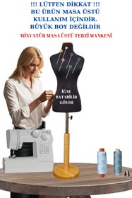 Resim Manken İstanbul Okullar İçin 50 Eşelli Minyatür Terzi Mankeni Prova Mankeni 