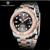 Resim Pagani Design Pd-1651 Yachtmaster Erkek Otomatik Saat Lüks Mekanik Kol Saati Paslanmaz Çelik Su Geçirmez Saat Rose Gold 