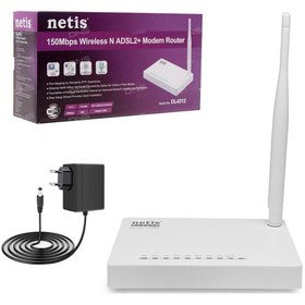 Resim Netis NETİS DL-4312 Kablosuz Modem Router 4 Port 150 Mbps Adsl2 