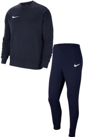Resim Nike TK6902-451 Park20 Crew Pamuklu Eşofman Takımı 