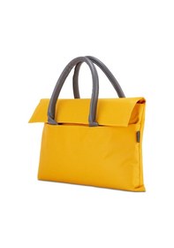 Resim Classone Byn-el008 Wtxpro Su Geçirmez Kumaş 13-14 İnch Bayan Laptop, Notebook, Apple Uyumlu MacBook Air El Çantası- Tote Bag - Sarı 