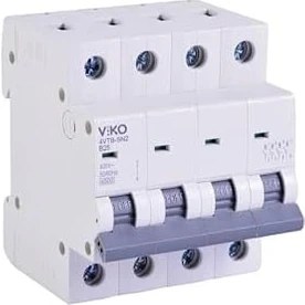 Resim 4VTB-4B25 Otomatik Sigorta 4,5ka B Tipi 4 Kutup 25A 