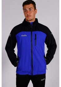 Resim Diadora Elite - Erkek Mavi-Lacivert Su Geçirmez Spor Yağmurluk Mavi 