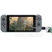 Resim Nintendo Switch Uyumlu Patlamaya Dayanıklı Temperli Cam Ekran Filmi 