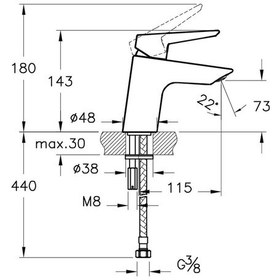Resim Artema Solid S Batarya Seti + Gms Karine Tepe Yağmurlama Duş Takım Krom 