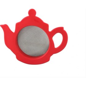 Resim Çay Süzgeci Demlik Şeklinde 
