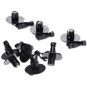 Resim Lasonstiges 50 Adet 7mm Delik Araba Çapı Ön İç Yapı İtme Tipi Bağlantı Elemanı Tutucu Klipsleri 53259-0e010 Lexus Ex350 Is250 Is350 Rx330 Rx3 