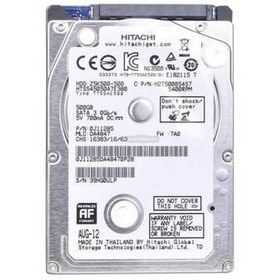 Resim Hitachi Z5K500 Sata3 5400Rpm 8MB 2.5 inç 500GB Notebook HDD (Refurbished) 