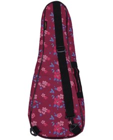 Resim Wagon 03 Serisi Tenor Ukulele Çantası - Hibiskus Pembe 